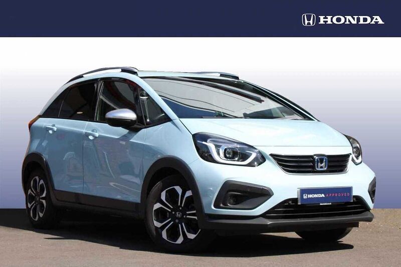 Surf blue Used 2021 Honda Jazz EX Hatchback | £17,850 (Fair price) - Image 1/4