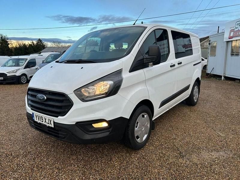 Used Ford Transit Custom 105 HP (77 kW) 2019 White Van