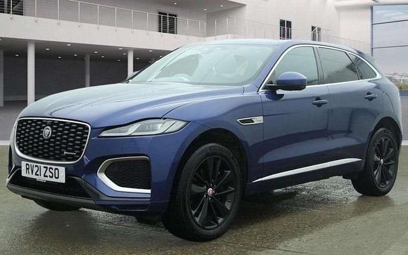 Used Jaguar F-Pace R-Dynamic 204 HP (150 kW) 2021 Blue SUV