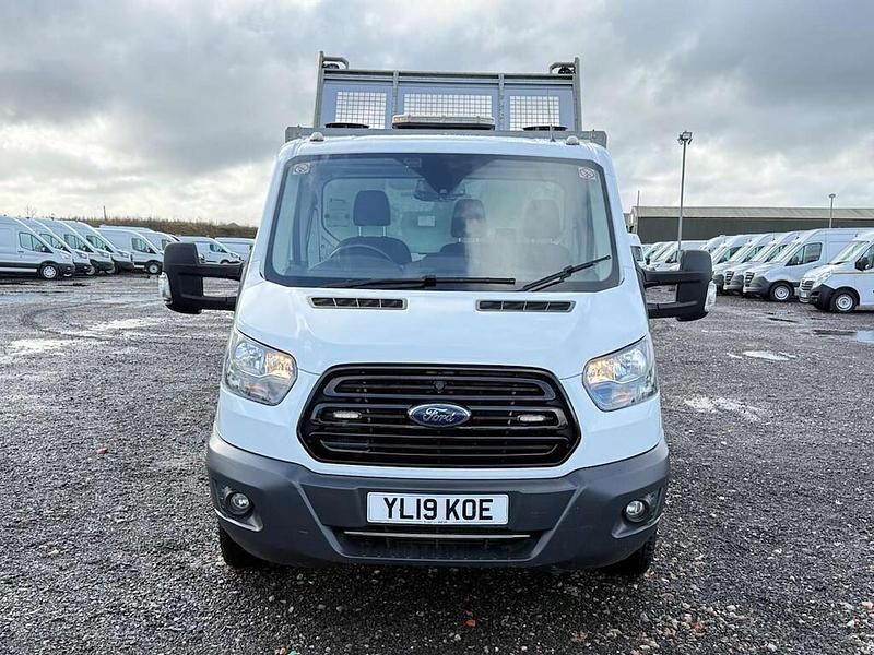 Used Ford Transit 130 HP (95 kW) 2019 White Cabriolet