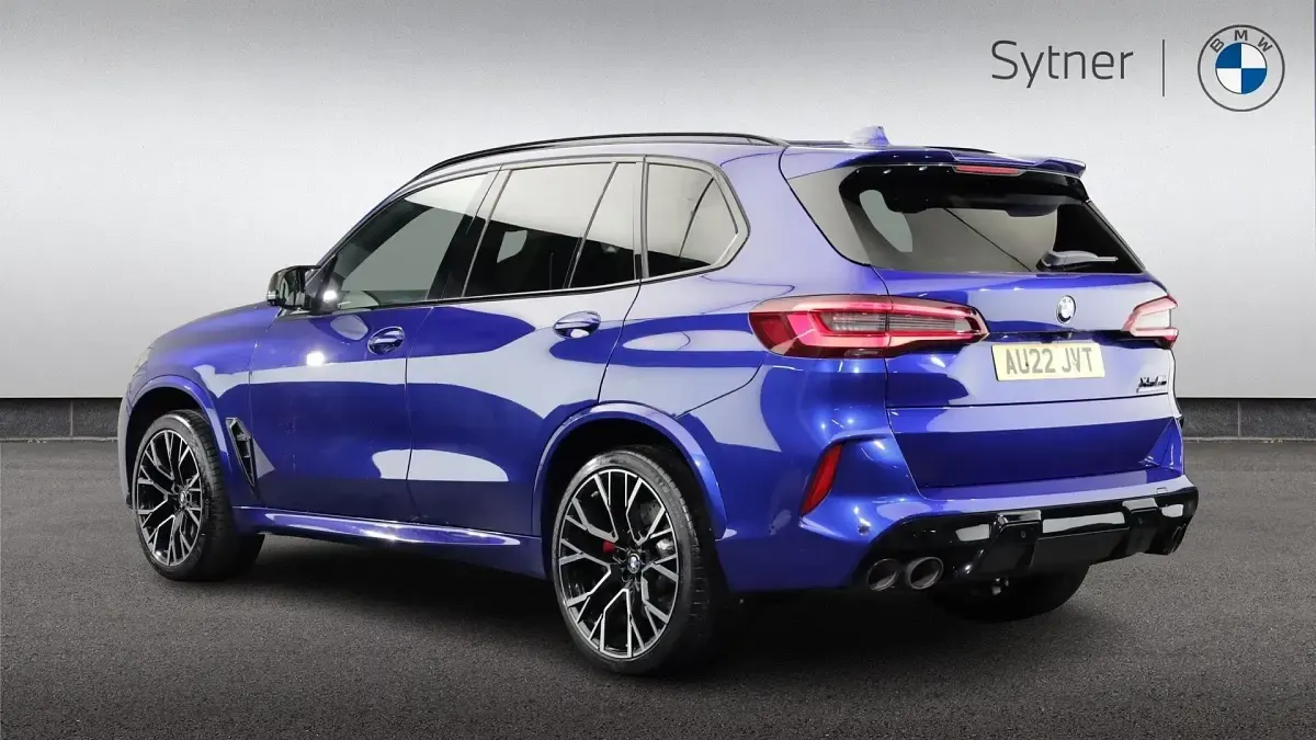Used BMW X5 M Competition Edition 616 HP (453 kW) 2022 Blue SUV
