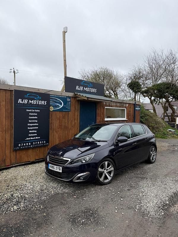 Used Peugeot 308 Allure 2016 Blue Hatchback