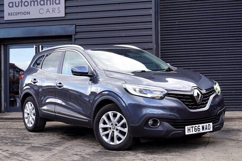 Grey Used 2017 Renault Kadjar Dynamique SUV | £5,991 (Fair price) - Image 1/4