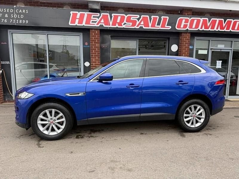 Used Jaguar F-Pace Prestige 180 HP (132 kW) 2017 Blue SUV