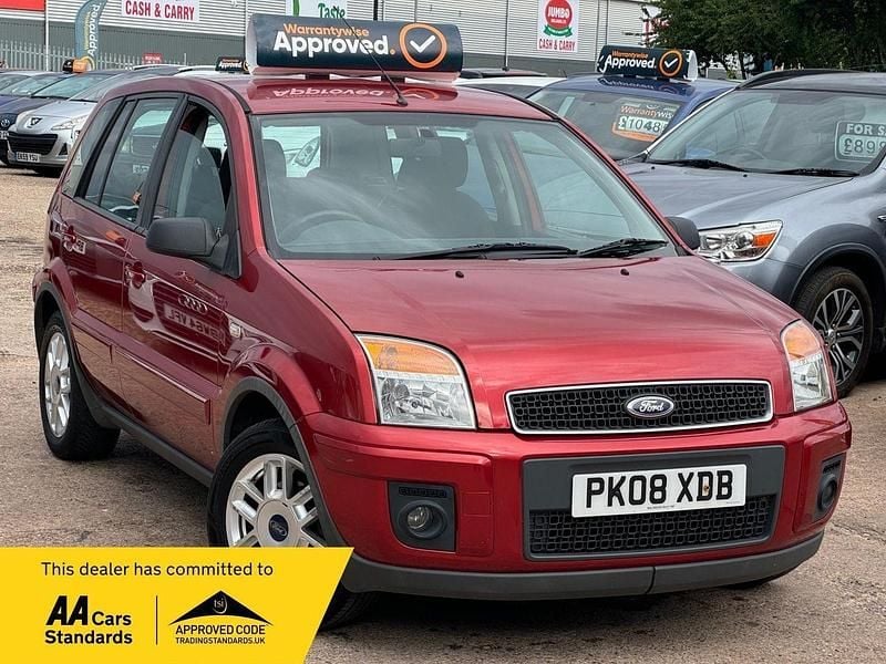 Orange Used 2008 Ford Fusion Zetec Hatchback | £1,975 (Good price) - Image 1/3