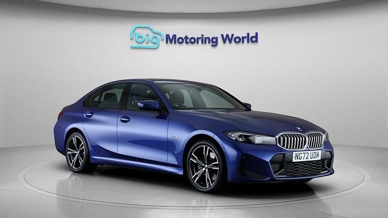 Used BMW 330e M Sport 292 HP (214 kW) 2023 Blue Sedan