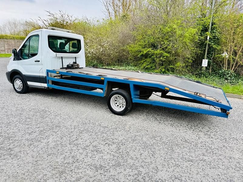 Begagnad Ford Transit 2014 Vit Pickup