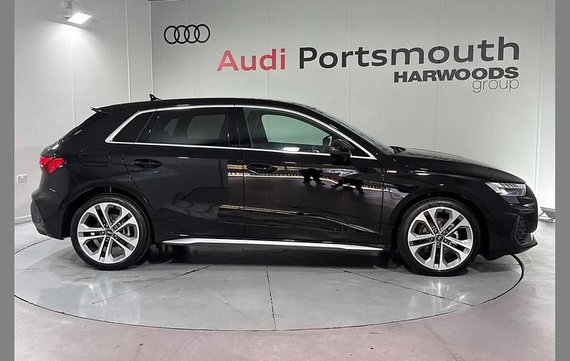 Used Audi A3 S-Line 150 HP (110 kW) 2025 Black Hatchback