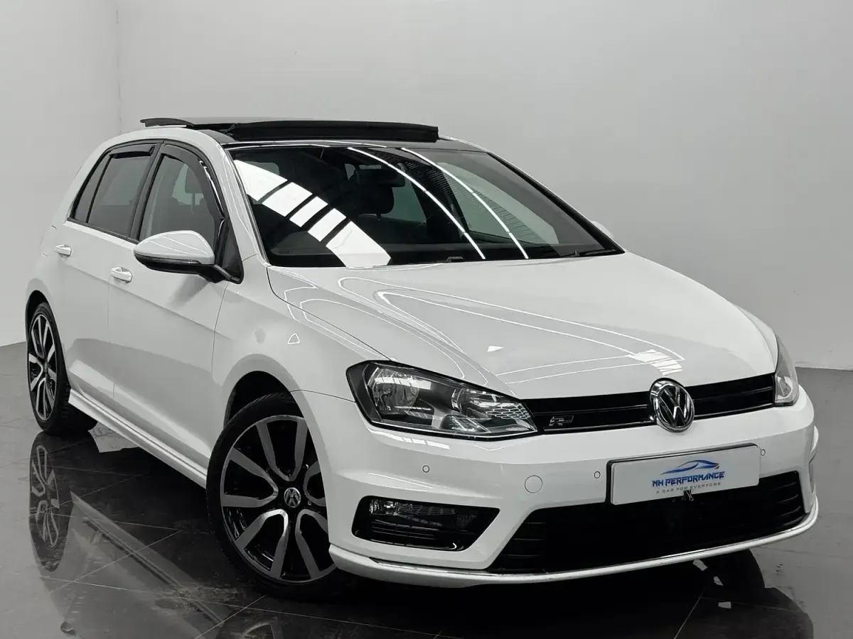 Used VW Golf VII R-line Edition 2016 White Hatchback