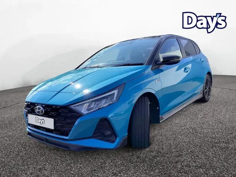 Used Hyundai i20 N Line 100 HP (73 kW) 2021 Turquoise Hatchback