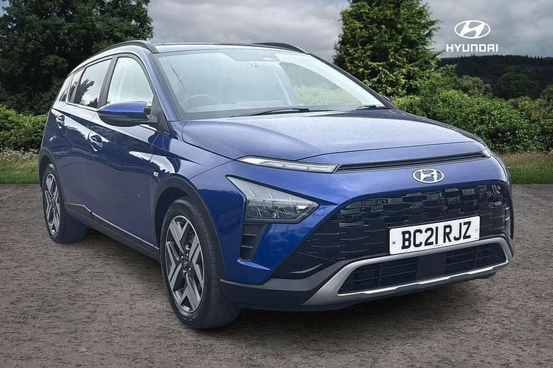 Blue Used 2021 Hyundai Bayon Premium SUV | £11,995 (Fair price) - Image 1/4