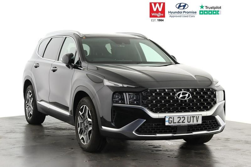 Black Used 2022 Hyundai Santa Fe Ultimate SUV | £30,498 (Fair price) - Image 1/3