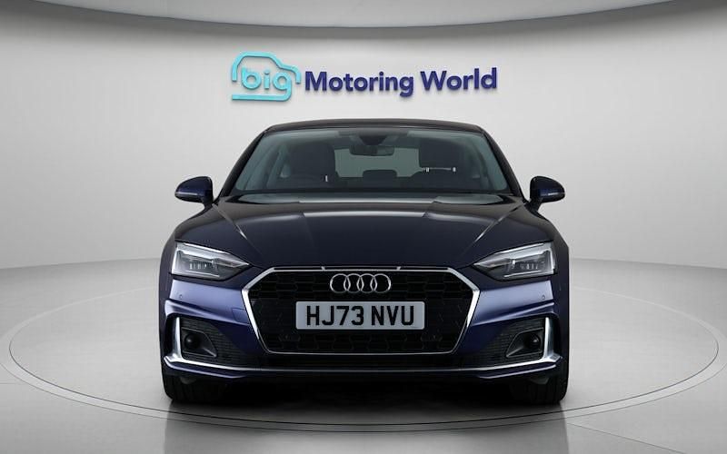 Used Audi A5 Sportback Sport 150 HP (110 kW) 2023 Blue Hatchback
