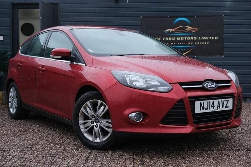 Red Used 2014 Ford Focus Titanium Hatchback | £2,999 (Good price) - Image 1/1