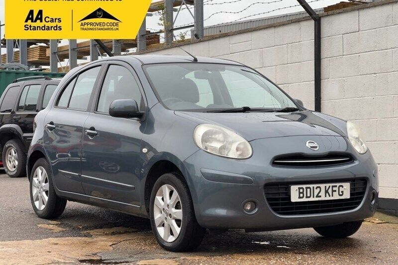 Grey Used 2012 Nissan Micra Acenta Hatchback | £3,499 (Fair price) - Image 1/1