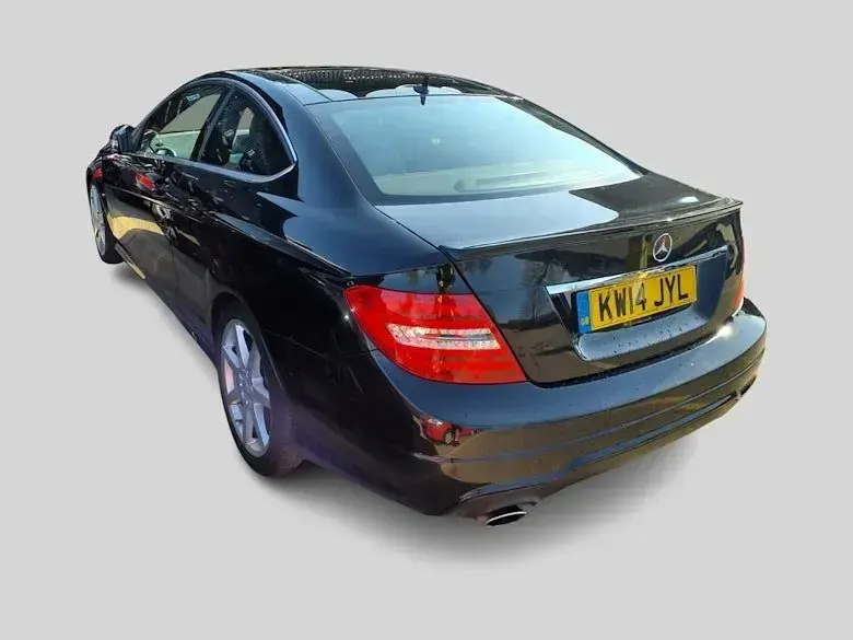 Used Mercedes C220 Sport Edition 170 HP (125 kW) 2014 Black Coupe