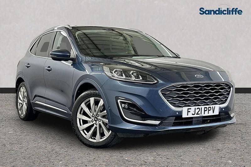 Blue Used 2021 Ford Kuga Vignale SUV | £17,383 (Good price) - Image 1/4
