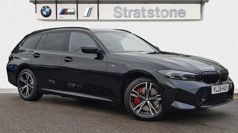 Black Used 2025 BMW 330e M Sport Estate | £38,900 (Super price) - Image 1/3