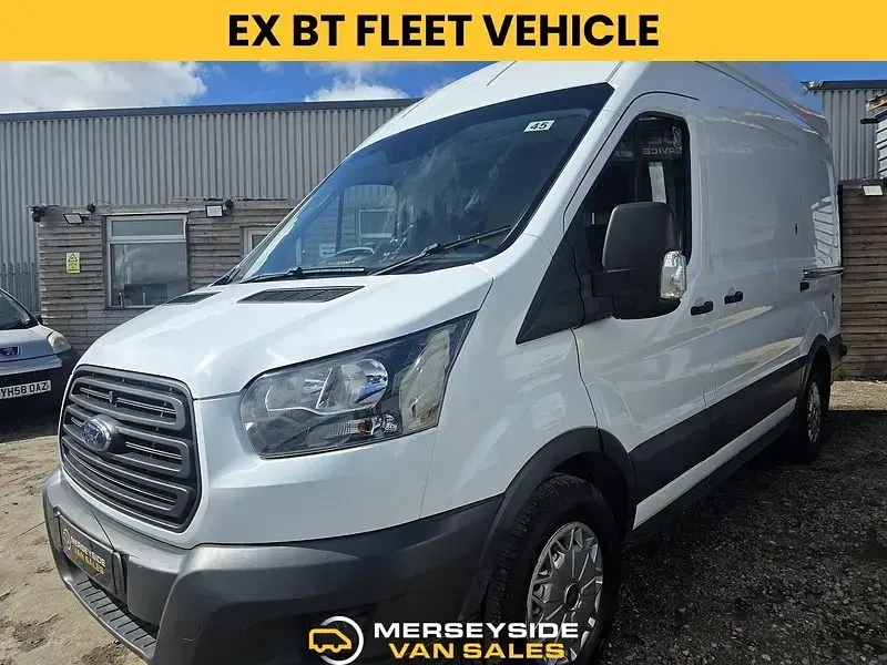 Used Ford Transit 130 HP (95 kW) 2018 White Van