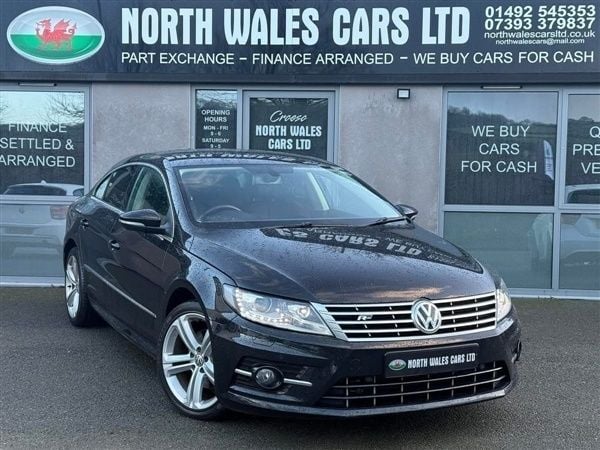 Black Used 2016 VW CC R-line Sedan | £9,495 (Fair price) - Image 1/1