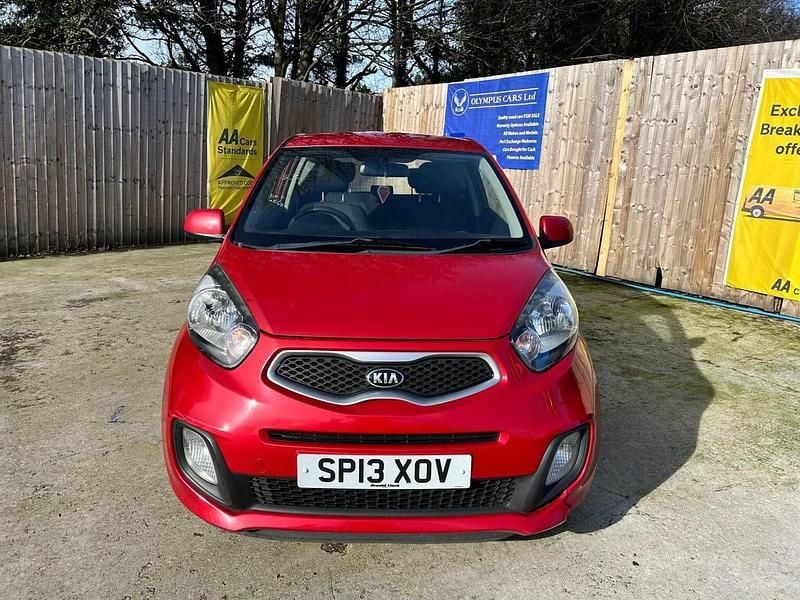 Used Kia Picanto 68 HP (50 kW) 2013 Red Hatchback