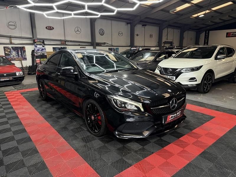 Black Used 2016 Mercedes CLA200 AMG line Sedan | £11,300 (A bit pricey) - Image 1/4