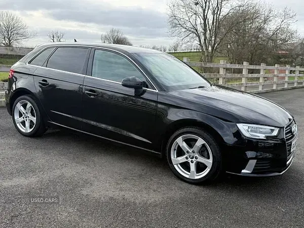 Used Audi A3 Sport 110 HP (80 kW) 2016 Black Hatchback