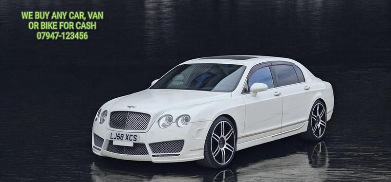 White Used 2008 Bentley Continental Flying Spur Sedan | £18,995 - Image 1/4