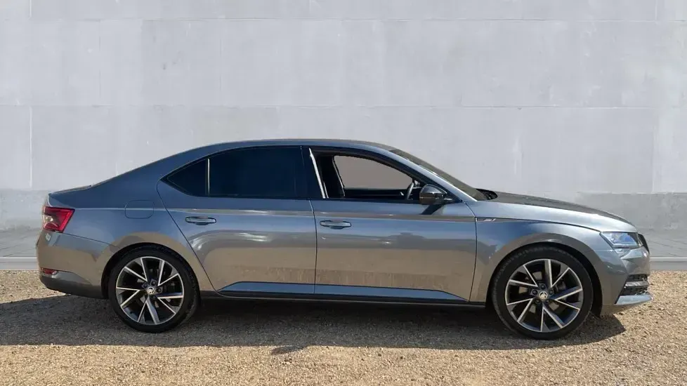 Used Skoda Superb SportlinePlus 150 HP (110 kW) 2024 Grey
