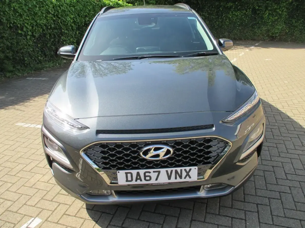 Used Hyundai Kona Premium 2018 Grey SUV