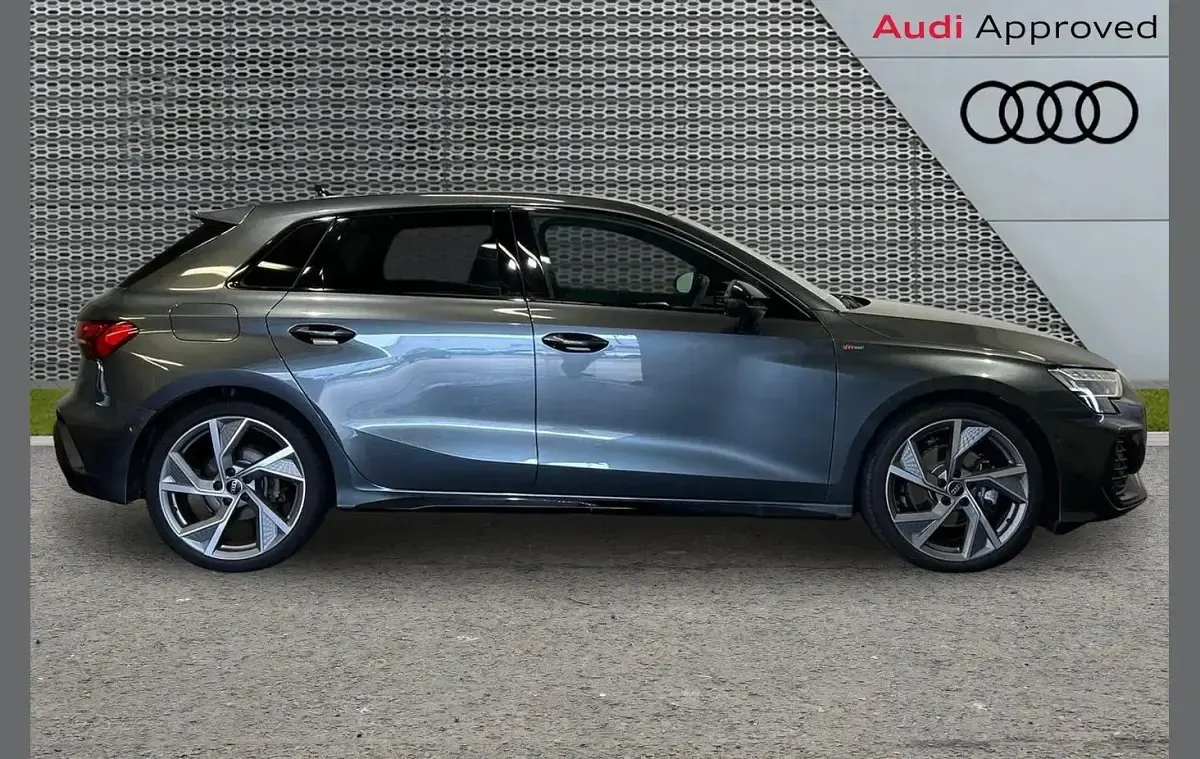Used Audi A3 Black Edition 147 HP (108 kW) 2025 Grey Hatchback