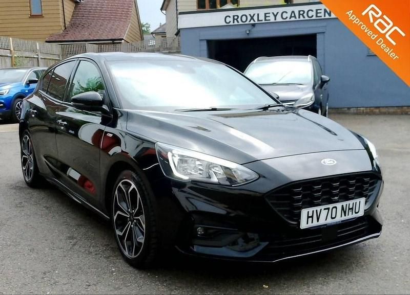 Black Used 2020 Ford Focus ST-Line X Hatchback | £14,990 (Fair price) - Image 1/4