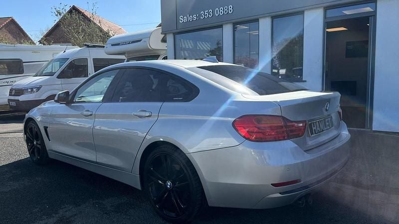Second-hand BMW 420 Sport Line 2017 Argintiu Coupe