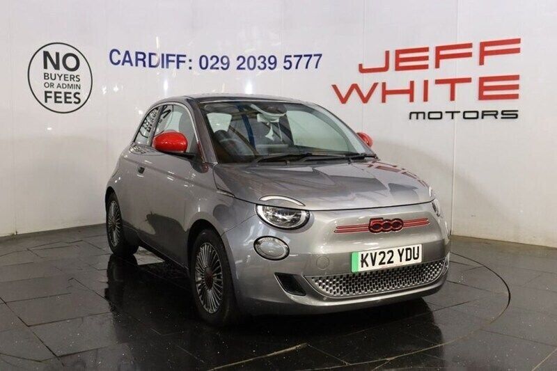 Used 2022 Fiat 500e Red Hatchback | £12,488 (Fair price) - Image 1/1