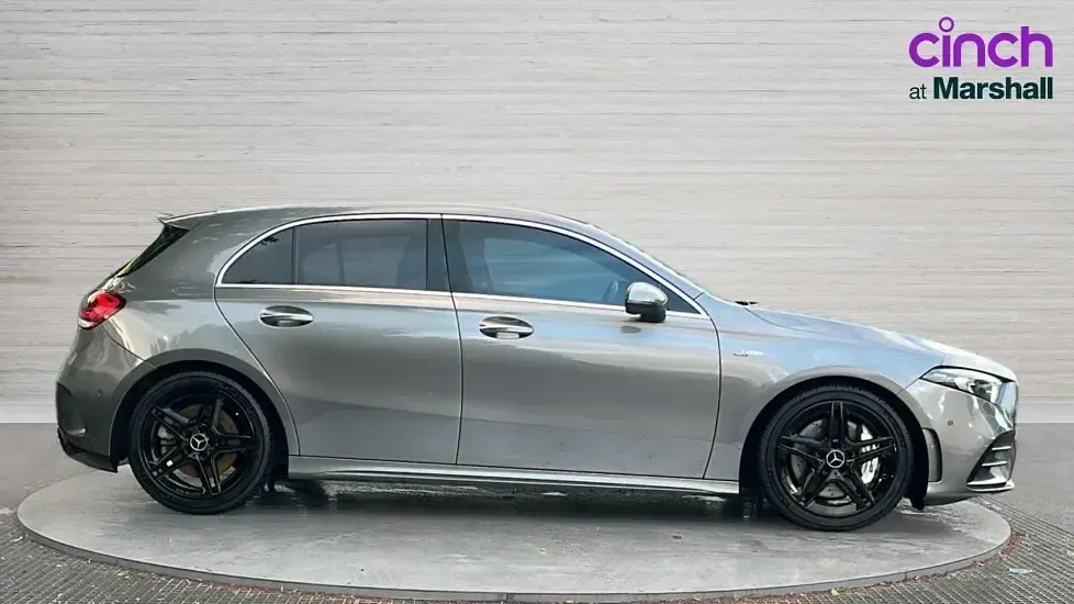 Used Mercedes A35 AMG Premium 306 HP (225 kW) 2019 Grey Hatchback