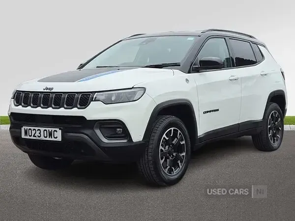 Used Jeep Compass Trailhawk 2023 White/black SUV