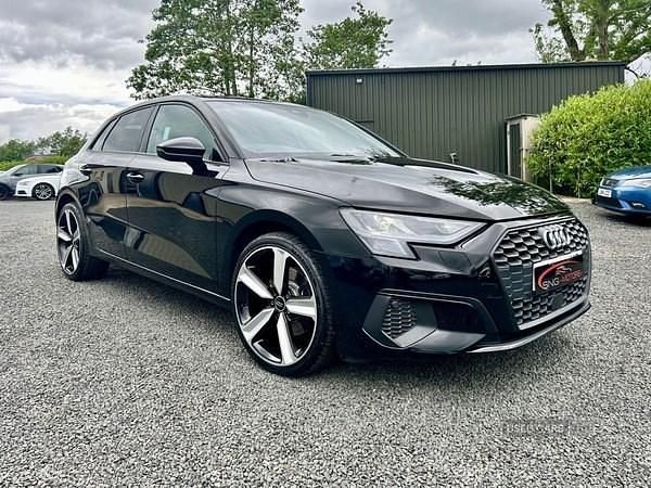 Black Used 2021 Audi A3 Hatchback | £14,990 (Good price) - Image 1/4
