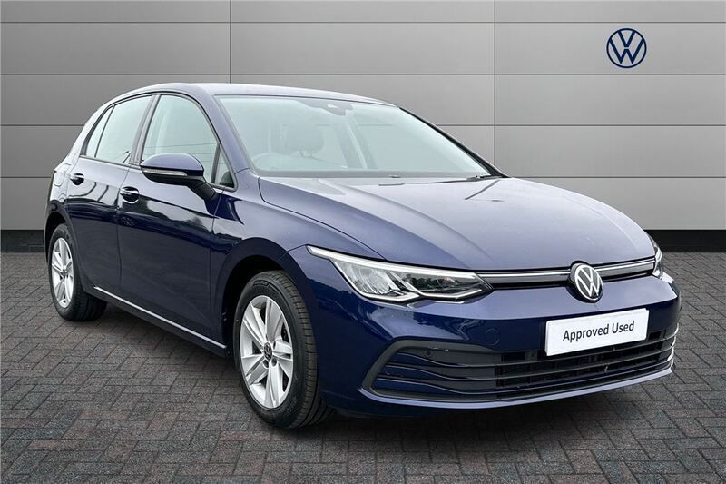 Blue Used 2023 VW Golf VIII Life Hatchback | £15,790 (Super price) - Image 1/4