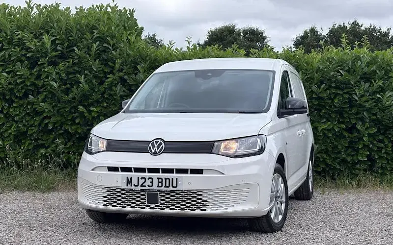 Used VW Caddy Pro 102 HP (75 kW) 2023 White MPV