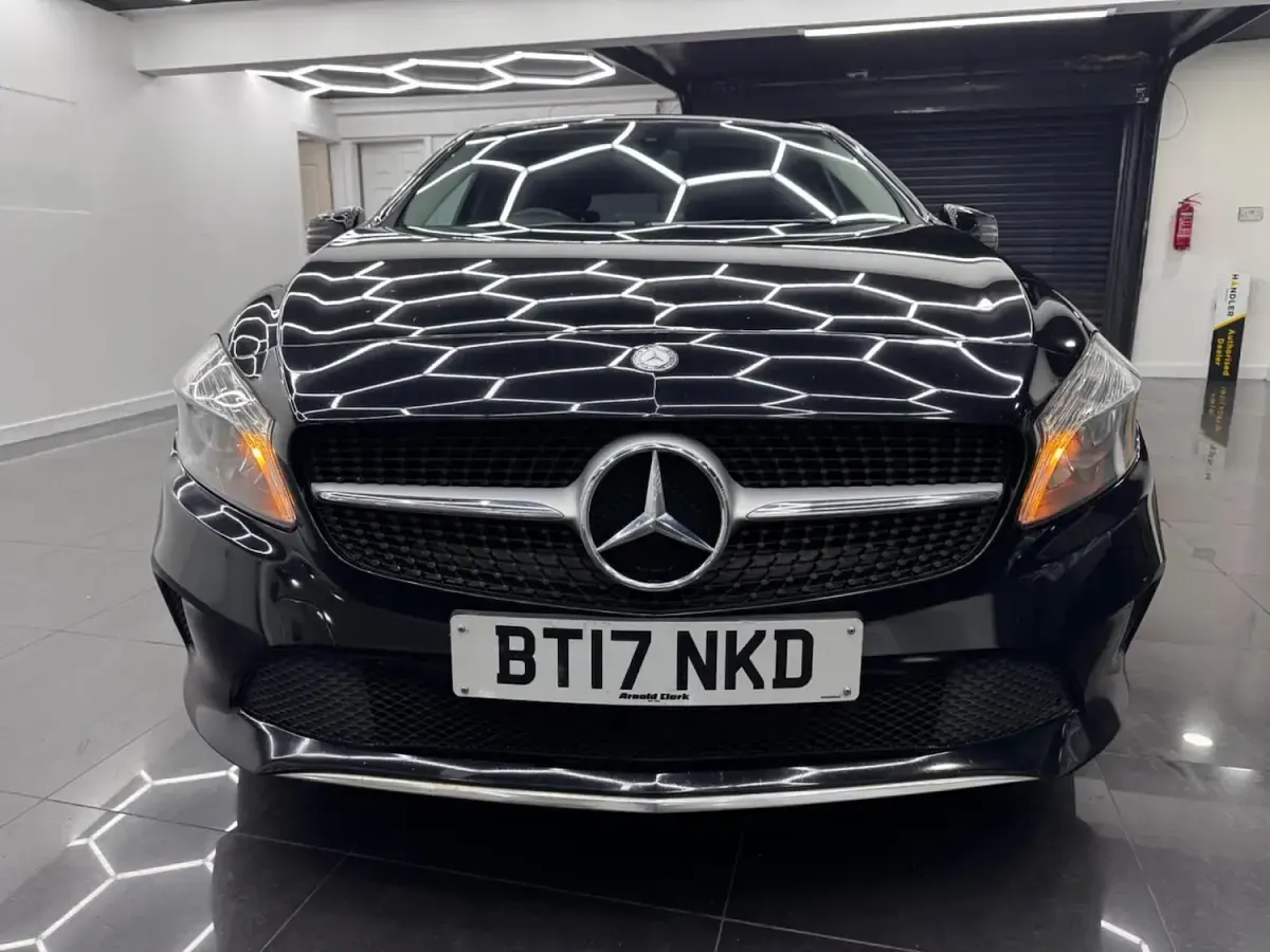 Used Mercedes A180 2017 Black Hatchback