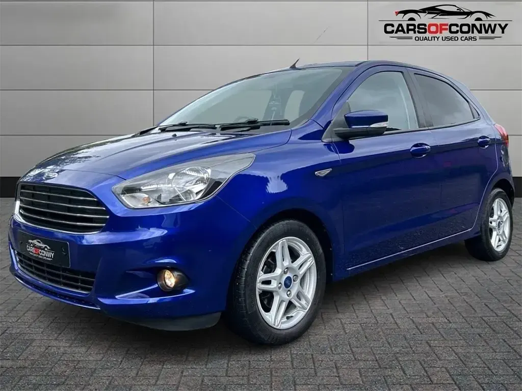 Used Ford Ka Plus Zetec 70 HP (51 kW) 2017 Blue Hatchback
