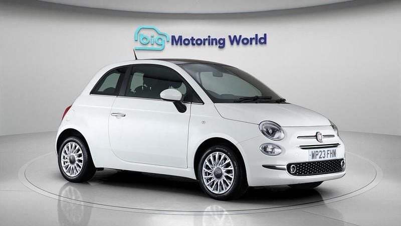 White Used 2023 Fiat 500 S Hatchback | £9,300 (Fair price) - Image 1/4
