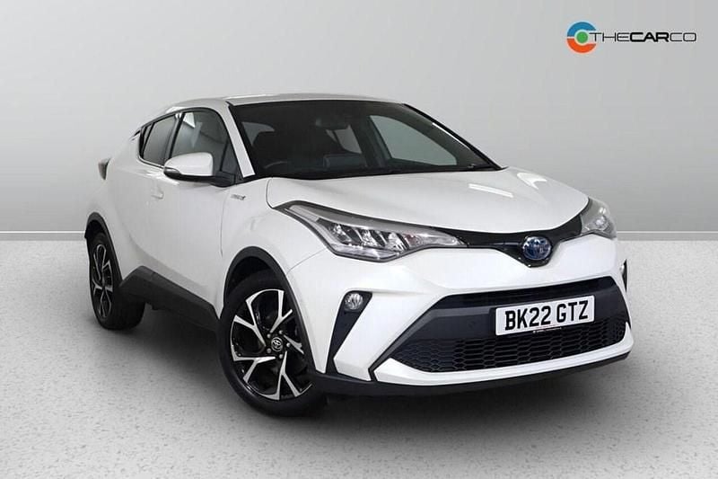 White Used 2022 Toyota C-HR Design SUV | £18,475 (Fair price) - Image 1/1