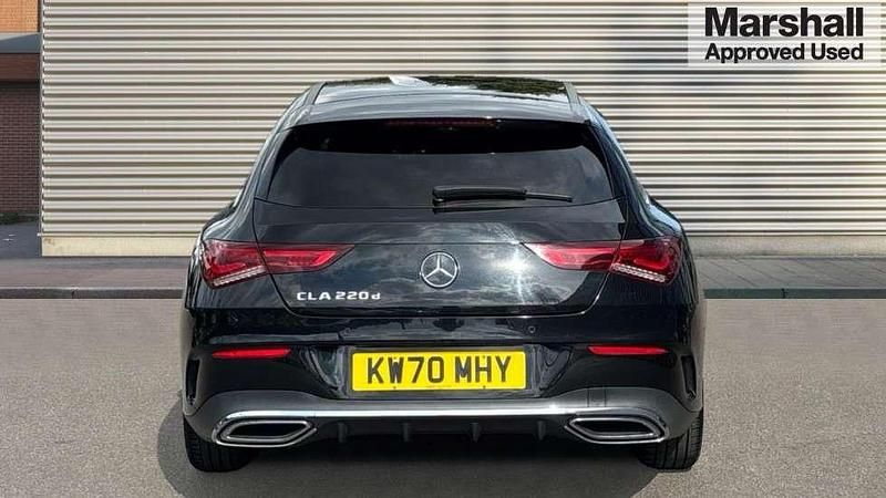 Used Mercedes CLA220 Shooting Brake AMG Line Premium Plus 190 HP (139 kW) 2021 Black Estate