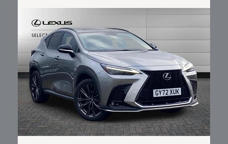 Silver Used 2022 Lexus NX450h+ Sport Line SUV | £41,545 (A bit pricey) - Image 1/3