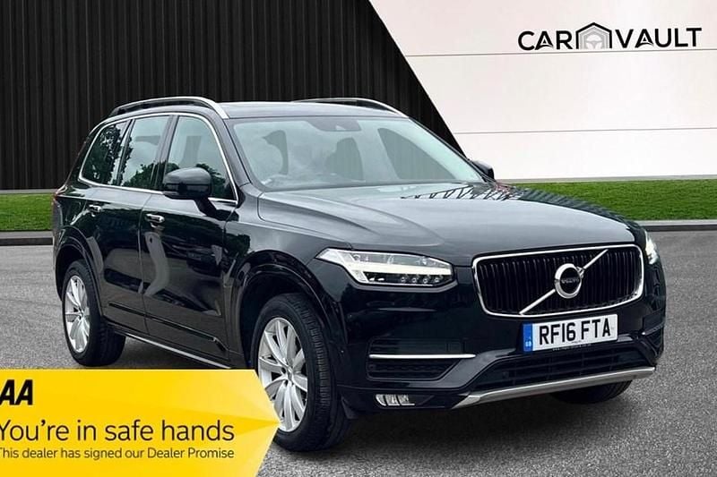 Black Used 2016 Volvo XC90 Momentum SUV | £18,494 (Fair price) - Image 1/1