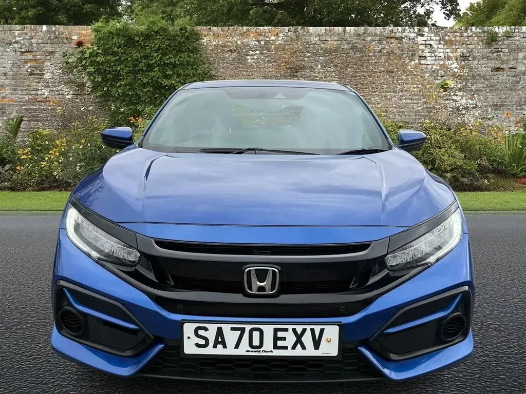 Used Honda Civic SE 126 HP (92 kW) 2020 Blue Hatchback