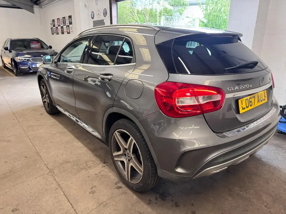 Used Mercedes GLA220 AMG line 177 HP (130 kW) 2017 Grey SUV