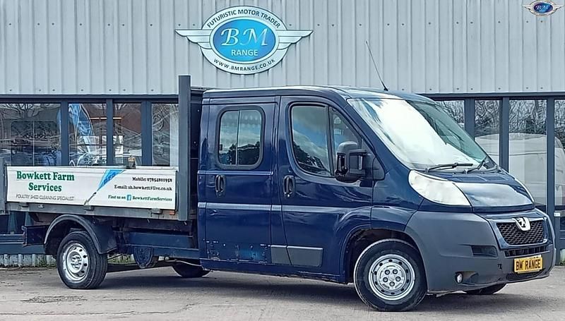 Begagnad Peugeot Boxer 2013 Blå Van