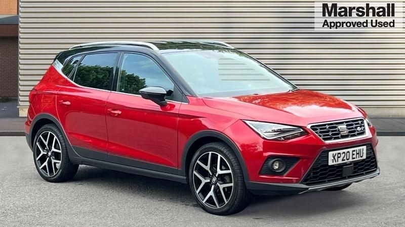 Red Used 2020 Seat Arona FR Sport SUV | £14,155 (Fair price) - Image 1/4